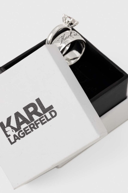 Accessori Karl Lagerfeld anello 231W3923 argento