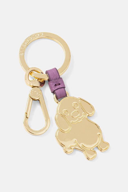 Coccinelle brelok złoty E2.M9K.41.G4.02