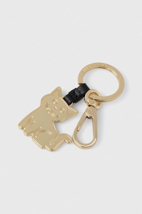 Coccinelle brelok złoty E2.M9K.41.G5.02