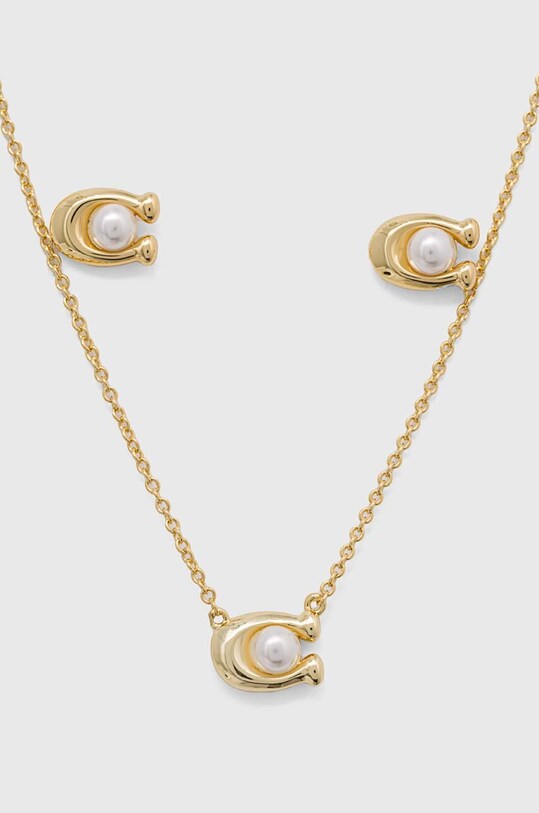 Coach colier si cercei Gift Box aur 473741GLD