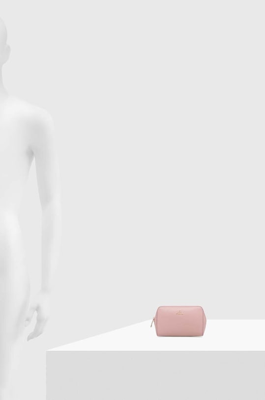 Furla kosmetyczka skórzana różowy WE00449.ARE000.ALB00