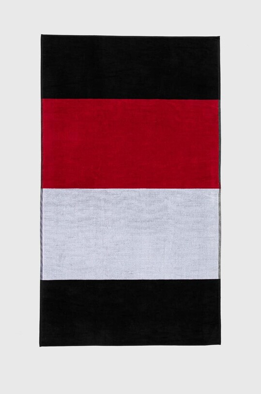Bavlněný ručník Tommy Hilfiger 100 x 180 cm námořnická modř UU0UU00097