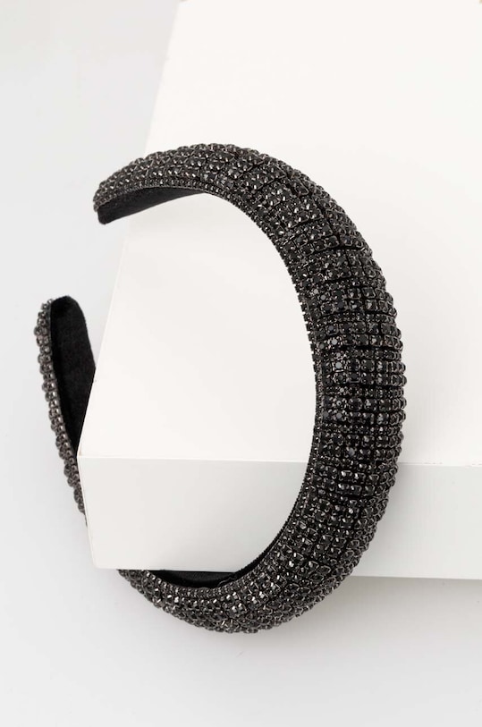 Guess opaska i wsuwki do włosów GFBOXW.P4207 czarny SS24