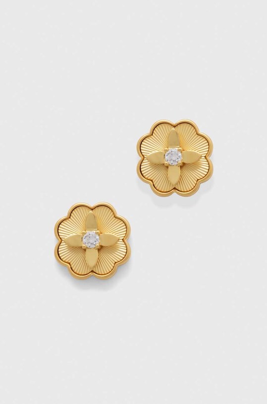 Сережки Kate Spade циркон золотой KG350.Y55
