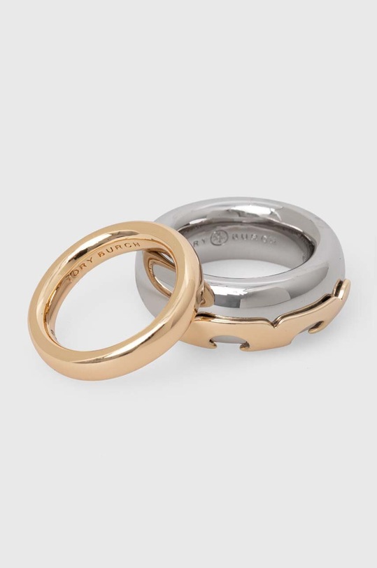 Tory Burch pierścionki Essential 2-pack złoty 152886.961