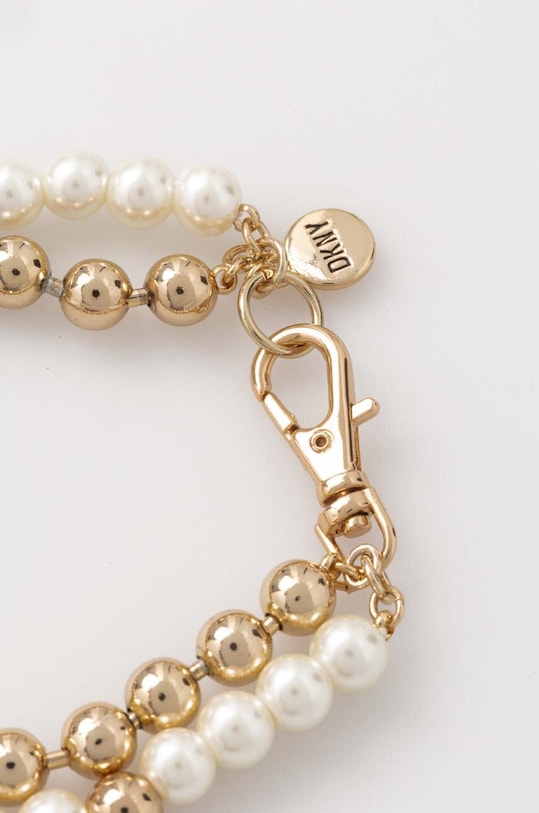 Dkny bransoletka BR 7.25IN PEARL FLEX 04B00237 złoty SS24