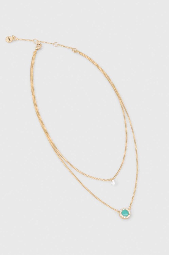 Dkny colier NK INLAY DBL ROW aur 04N00238