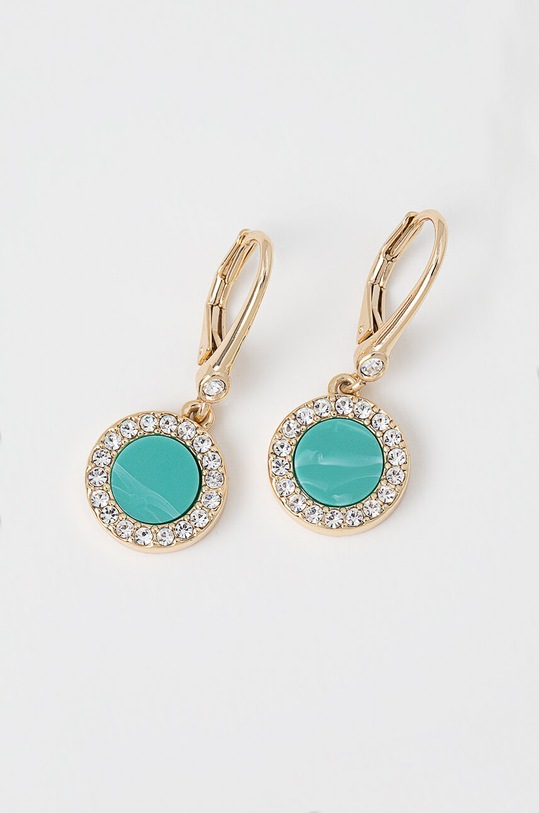 Dkny kolczyki PE INLAY DROP złoty 04G00545