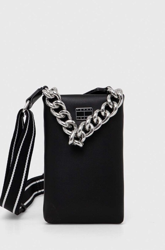 Obal na mobil Tommy Jeans na mobil čierna AW0AW15942