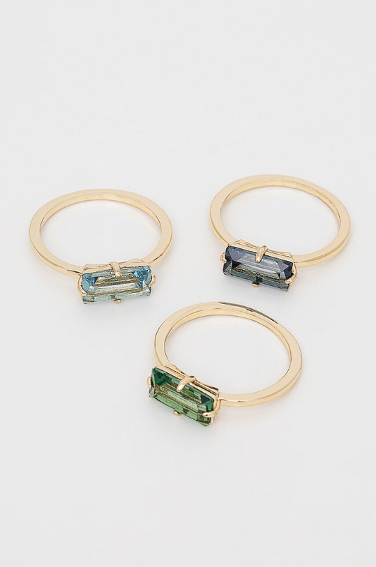 Lauren Ralph Lauren pierścionek RG SZ 7 S/3 3-pack złoty 14R00033