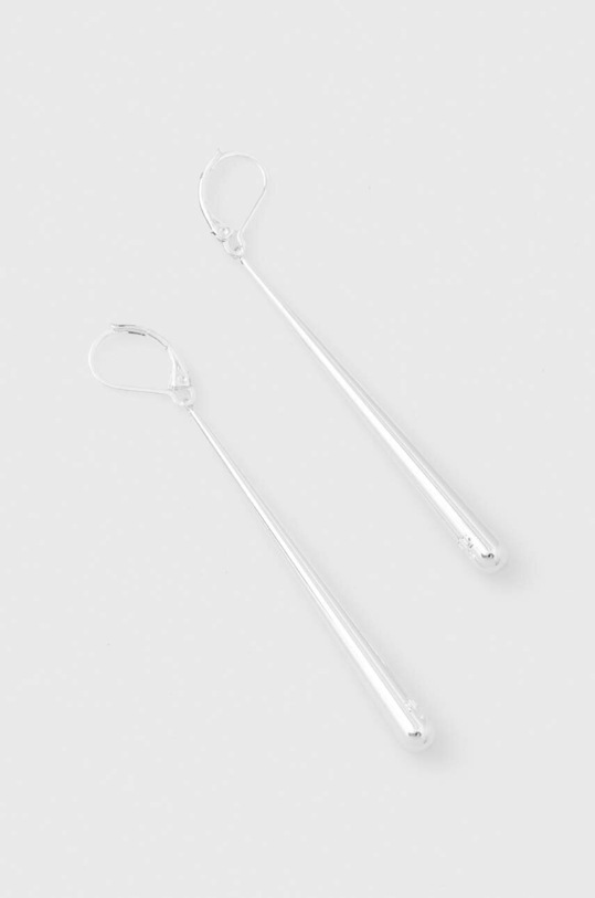 Náušnice Lauren Ralph Lauren PE SCULPTED LINEAR strieborná 14G00791
