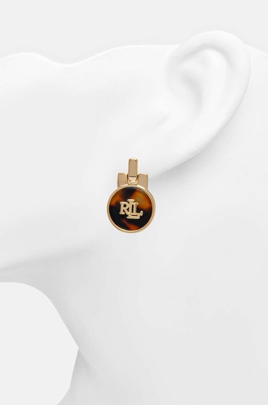 Сережки Lauren Ralph Lauren PE LOGO TORT DROP 14G00783 золотий SS24