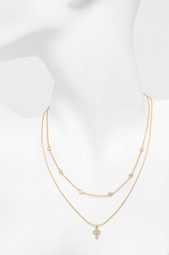 Akcesoria Aldo naszyjnik pozłacany JENNARIEL JENNARIEL.972 złoty