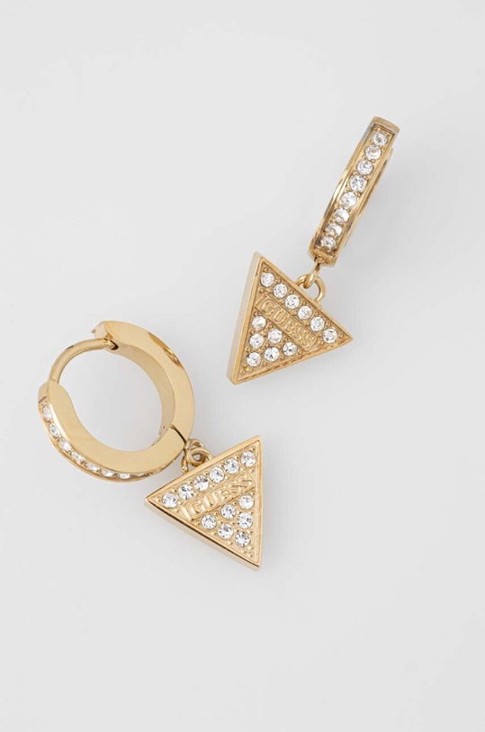 Náušnice Guess zlatá JUBE03.135JW