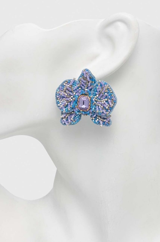 Guess kolczyki JUBE04.117JW niebieski SS24