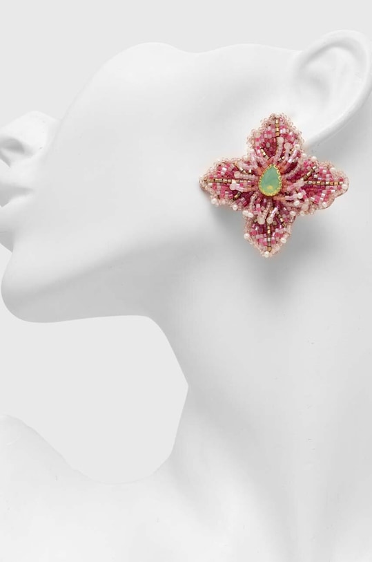 Kiegészítők Guess fülbevaló JUBE04.119JW rózsaszín