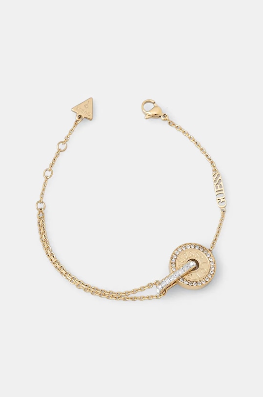 Guess bransoletka cyrkonia złoty JUBB04.078JW