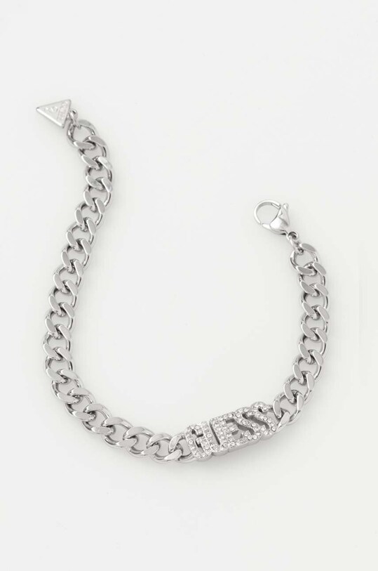 Браслет Guess циркон срібний JUBB04.222JW