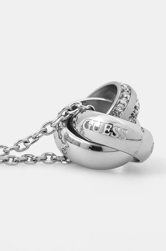 Σκουλαρίκια Guess JUBE04.071JW ασημί SS24