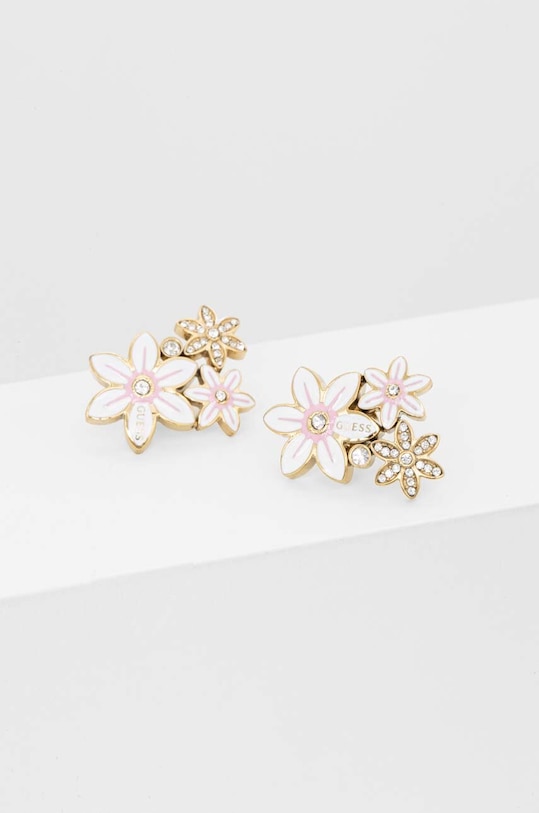 Náušnice Guess Darčekový box biela JUBE04.131JW