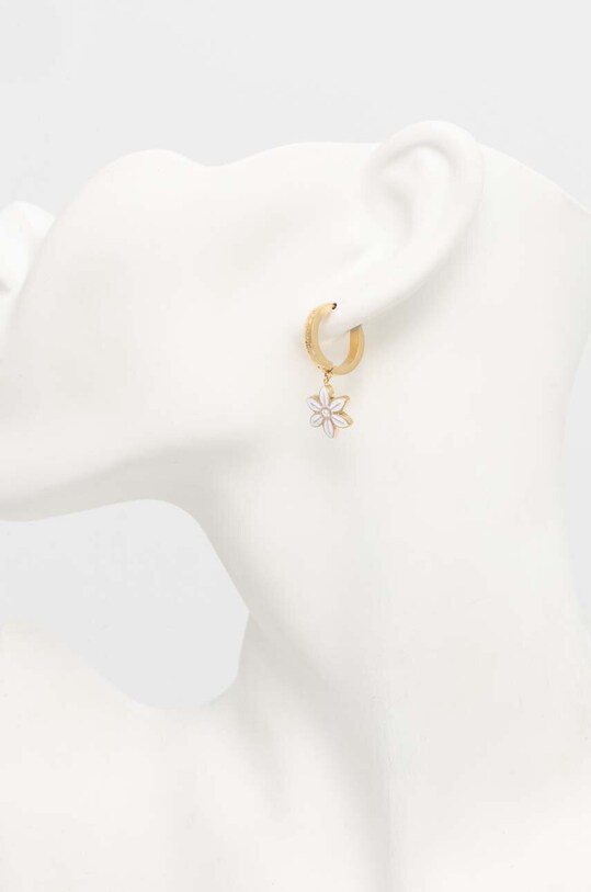 Σκουλαρίκια Guess JUBE04.137JW λευκό SS24