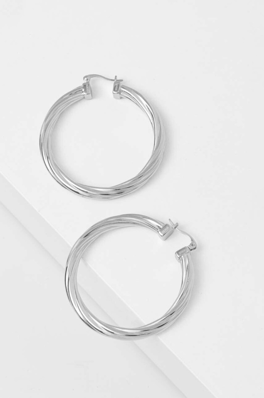 Σκουλαρίκια Guess ασημί JUBE04.187JW