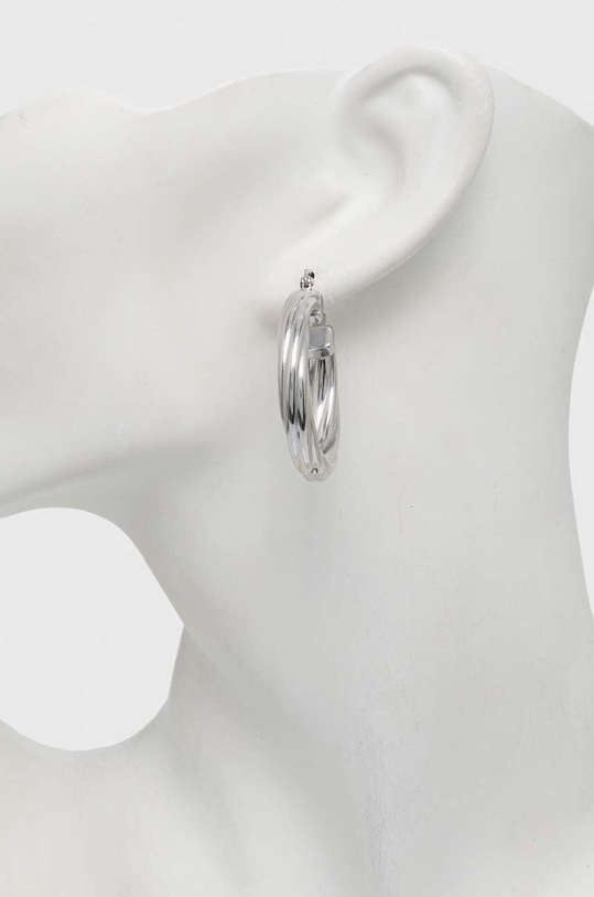 Σκουλαρίκια Guess JUBE04.188JW ασημί SS24