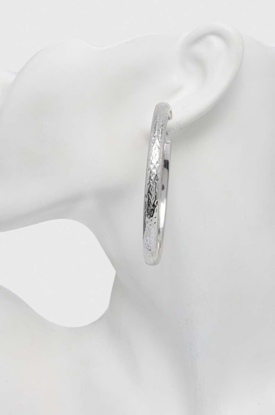 Σκουλαρίκια Guess JUBE04.189JW ασημί SS24