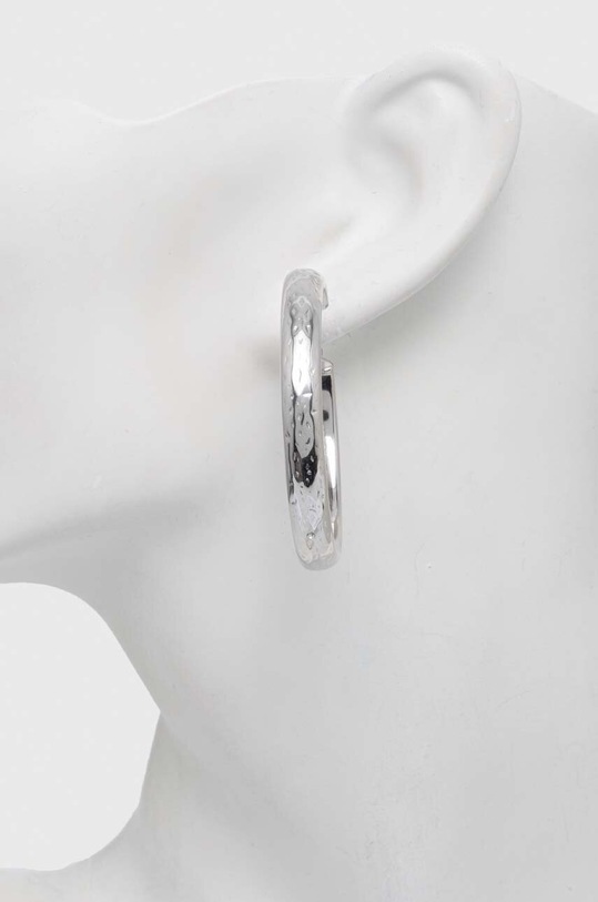Σκουλαρίκια Guess JUBE04.190JW ασημί SS24