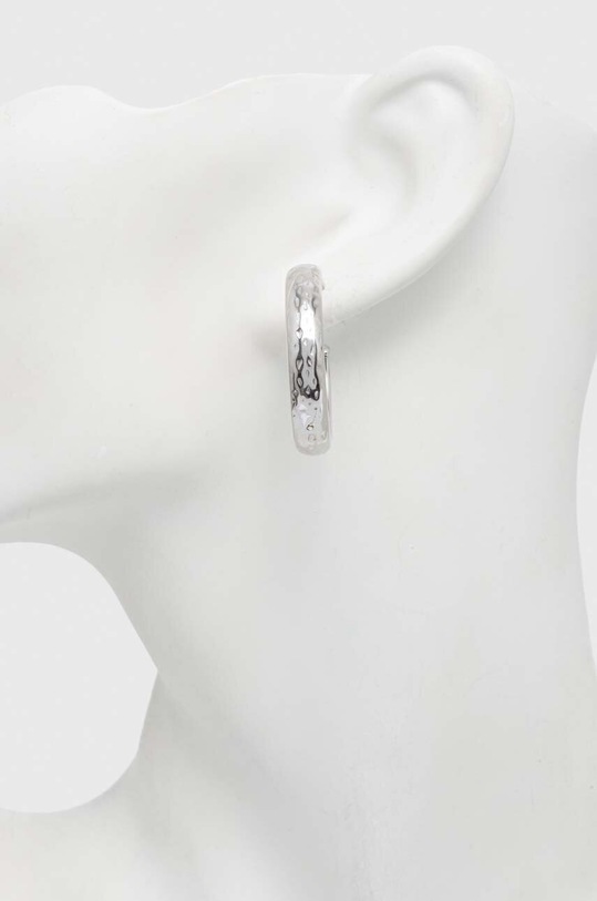 Σκουλαρίκια Guess JUBE04.191JW ασημί SS24