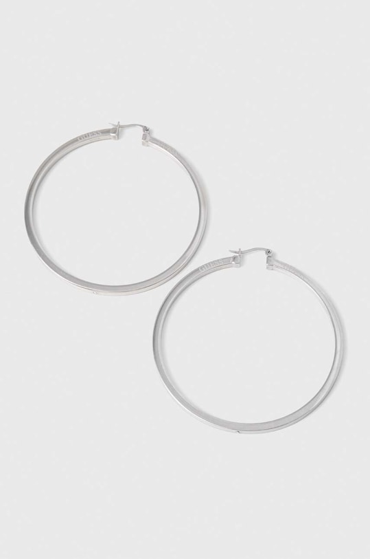 Σκουλαρίκια Guess ασημί JUBE04.198JW