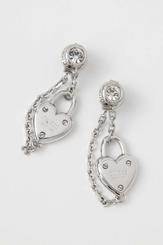 Guess kolczyki Gift Box srebrny JUBE04.212JW