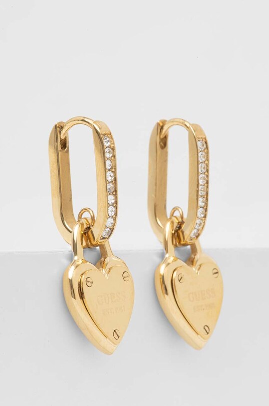 Сережки Guess циркон золотий JUBE04.213JW