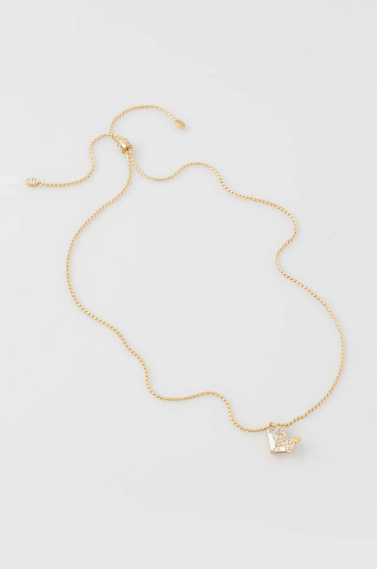 Ogrlica Guess cirkonij zlatna JUBN04.097JW