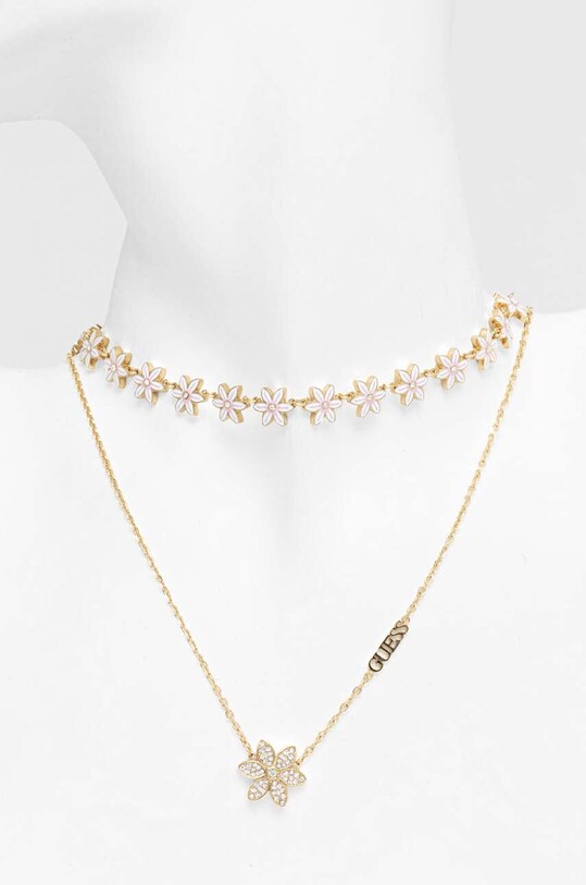 Doplňky Náhrdelník Guess JUBN04.130JW bílá