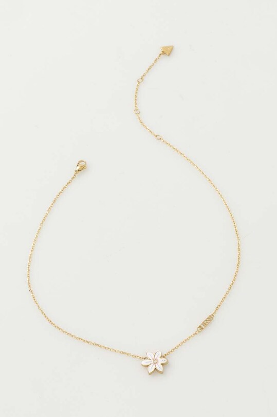 Κολιέ Guess λευκό JUBN04.136JW