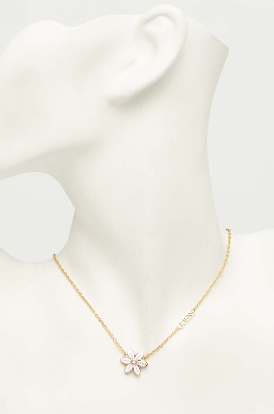 Αξεσουάρ Κολιέ Guess JUBN04.136JW λευκό