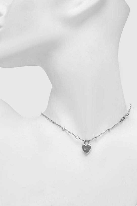 Αξεσουάρ Κολιέ Guess JUBN04.210JW ασημί