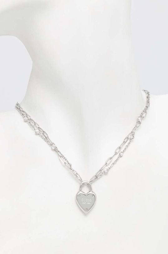 Guess naszyjnik JUBN04.215JW srebrny SS24