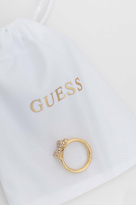 Guess pierścionek JUBR04.109JW złoty SS24