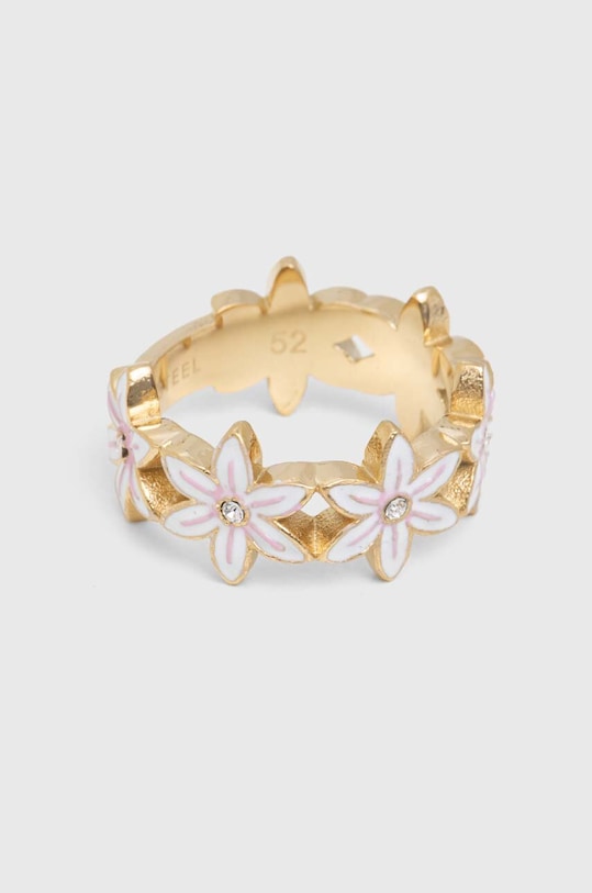 Guess pierścionek Gift Box złoty JUBR04.132JW