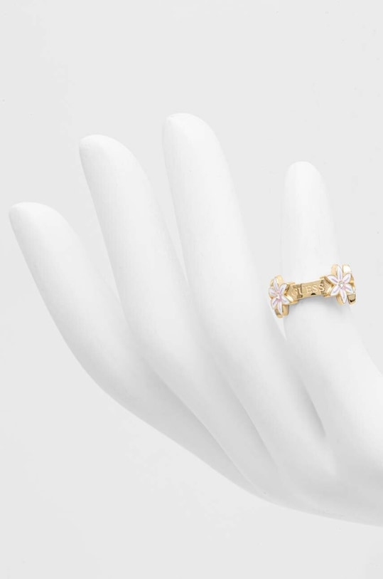 Guess pierścionek JUBR04.132JW złoty SS25