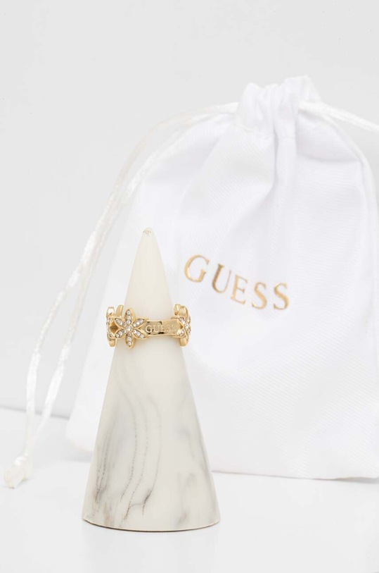 Guess pierścionek JUBR04.148JW złoty SS24