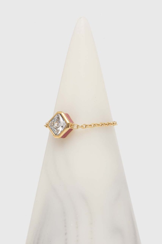 Guess pierścionek złoty JUBR04.153JW