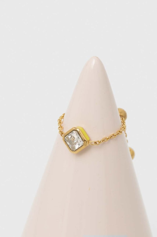 Guess pierścionek złoty JUBR04.153JW