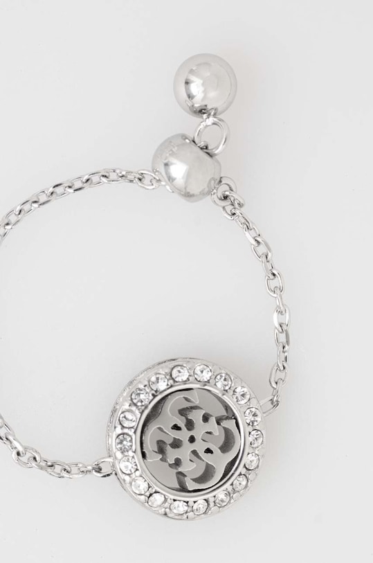 Guess anello JUBR04.158JW argento SS24