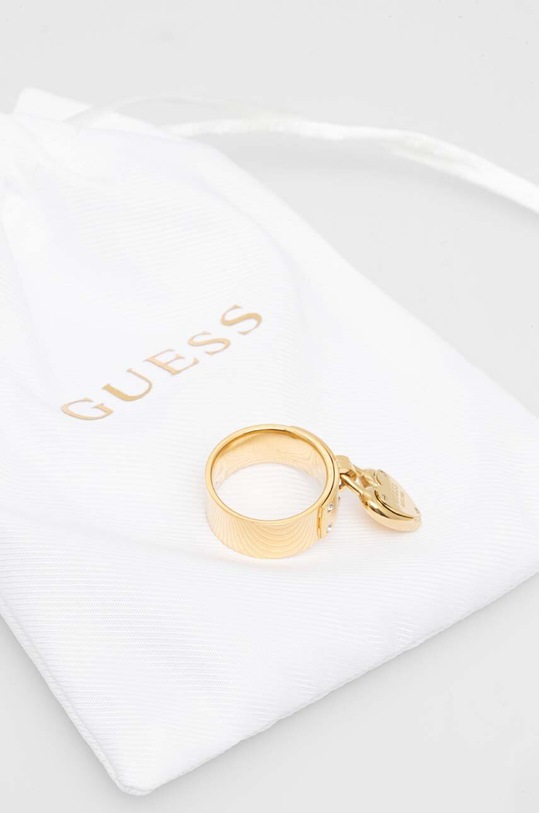 Guess pierścionek JUBR04.205JW złoty SS24