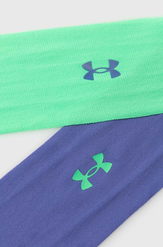 Under Armour bentite pentru cap Mesh 2-pack 1383497 verde SS24