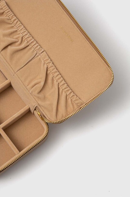 By Malene Birger etui na biżuterię Q71727032Z beżowy