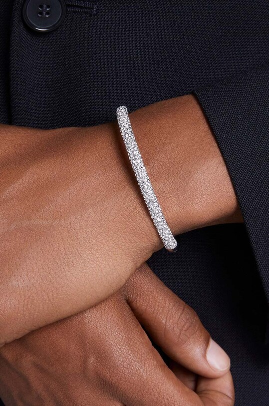 Náramok Swarovski METEORA 5684243 strieborná